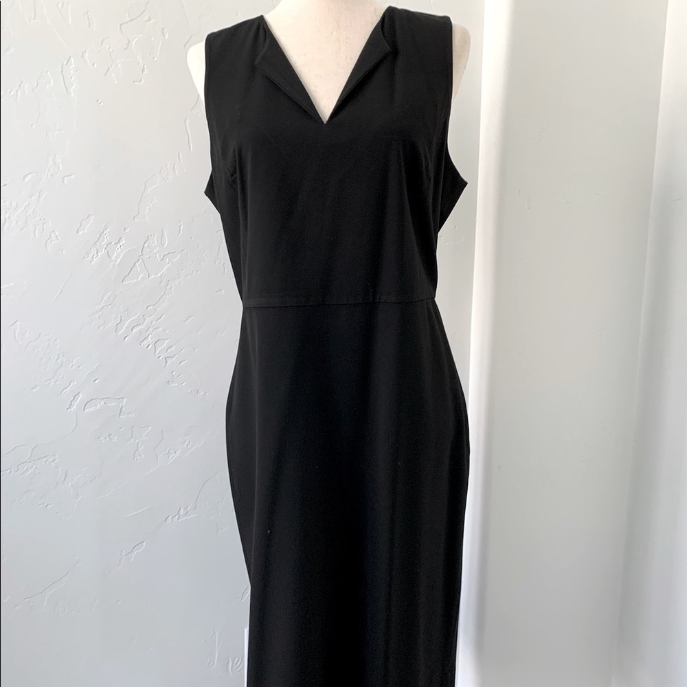 Ann Taylor Black V-Neck dress